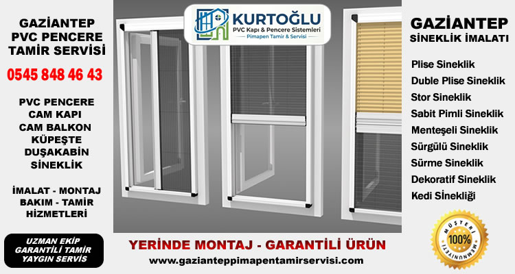 Gaziantep Sineklik Modelleri