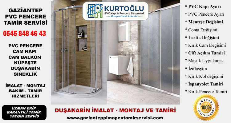 Gaziantep Duşakabin İmalatı